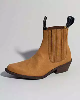 vegan suede boots